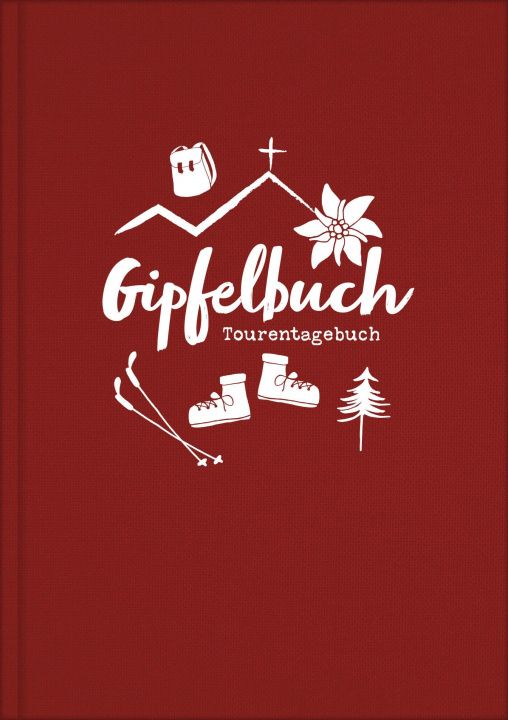 Книга Gipfelbuch, Tourentagebuch, Wandertagebuch | A5 Notizbuch zum Wandern in den Bergen und für Radtouren für Sportler und Familien | Zum Eintragen inkl. 