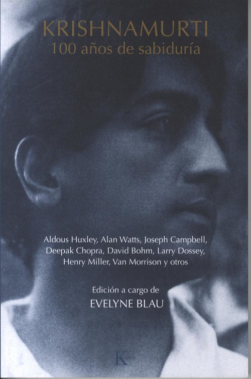 Buch Krishnamurti EVELYNE BLAU