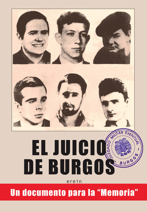 Kniha El juicio de Burgos EREIN