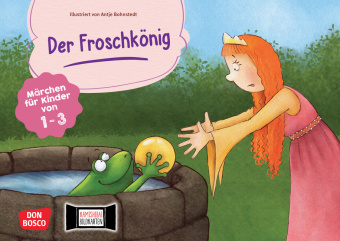 Játék Der Froschkönig. Kamishibai Bildkartenset Antje Bohnstedt