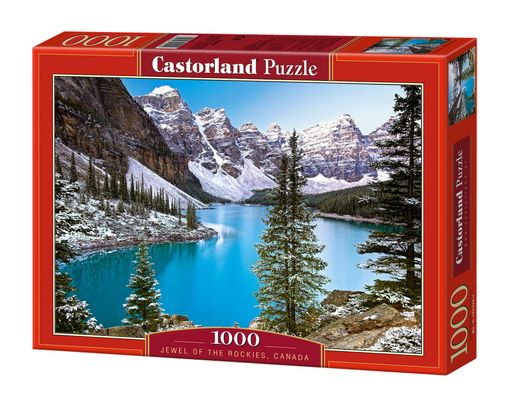 Könyv Puzzle 1000 Kanadyjskie jezioro C-102372-2 