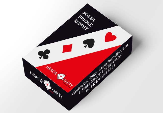 Carte Poker bridge rummy hracie karty 