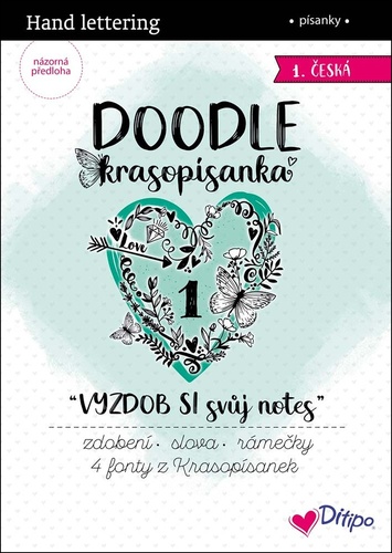 Articole de papetărie Doodle Krasopísanka - Vyzdob si svůj notes 