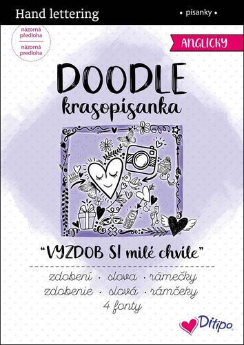 Papierenský tovar Doodle Krasopísanka - Vyzdob si milé chvíle 