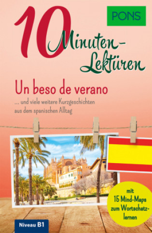 Carte PONS 10-Minuten-Lektüren Spanisch B1  - Un beso de verano 