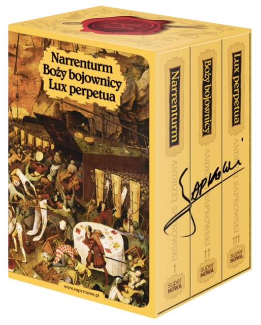 Book Trylogia husycka 1-3 Andrzej Sapkowski
