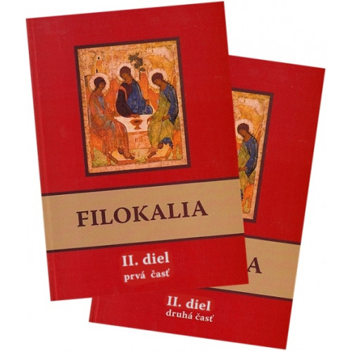 Kniha Filokalia II. diel (prvá + druhá časť) SET 