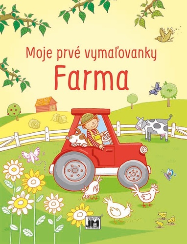 Knjiga Moje prvé vymaľovanky Farma 