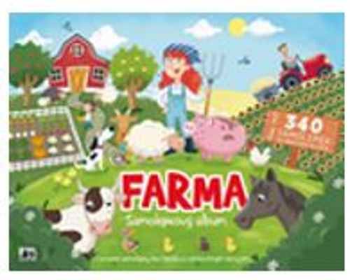 Könyv Samolepkový album - Farma 