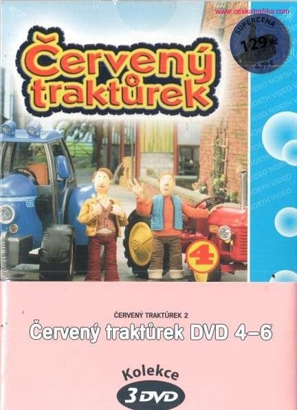 Wideo Červený traktůrek 02 - 3 DVD pack 