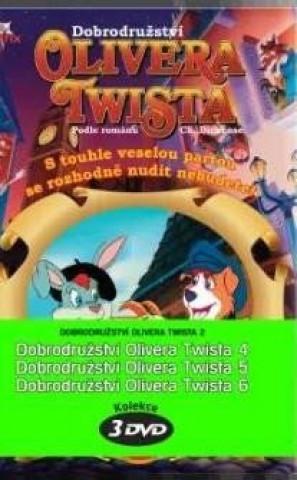 Video Dobrodružství Olivera Twista 02 - 3 DVD pack 