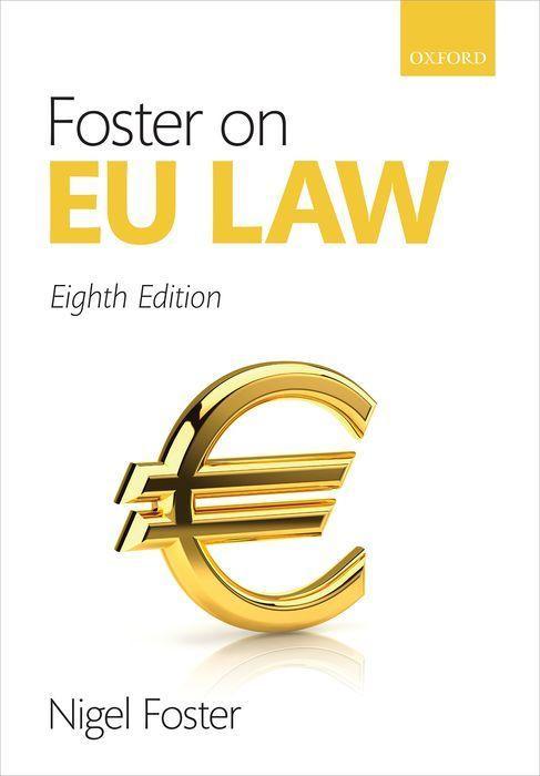 Книга Foster on EU Law 