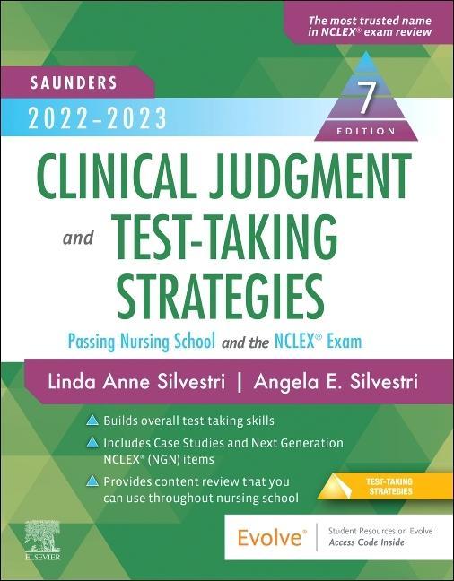 Książka Saunders 2022-2023 Clinical Judgment and Test-Taking Strategies Linda Anne Silvestri