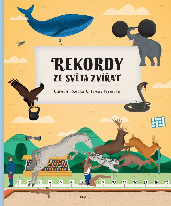 Книга Rekordy ze světa zvířat Oldřich Růžička