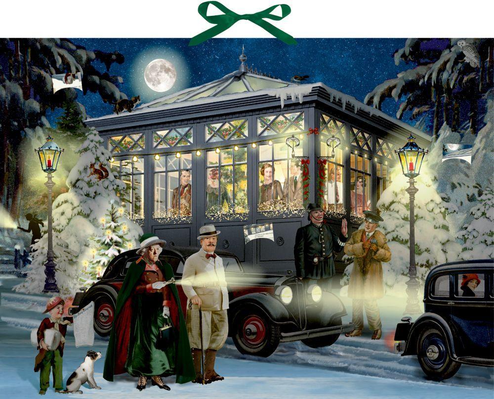 Calendar / Agendă Zettelkalender - Weihnachten mit Agatha Christie Barbara Behr