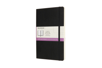 Kniha Moleskine Large Double Layout Plain and Ruled Softcover Notebook MOLESKINE