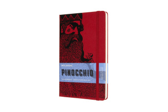 Book Moleskine Limited Edition Pinocchio Large Plain Notebook MOLESKINE