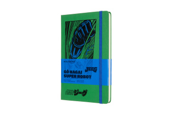 Könyv Moleskine Limited Edition Go Nagai Super Robot Large Plain Notebook MOLESKINE