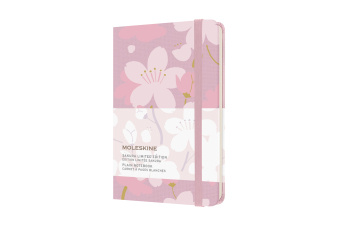 Book Moleskine Limited Edition Sakura Pocket Plain Notebook MOLESKINE