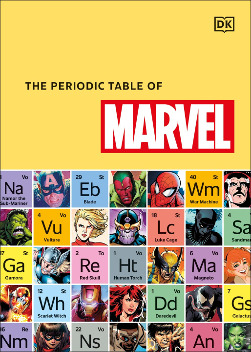 Carte Periodic Table of Marvel DK