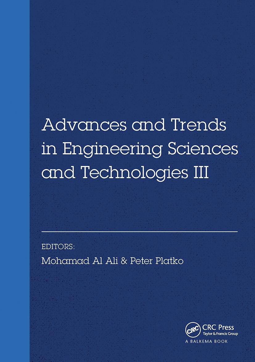 Книга Advances and Trends in Engineering Sciences and Technologies III Mohamad Ali