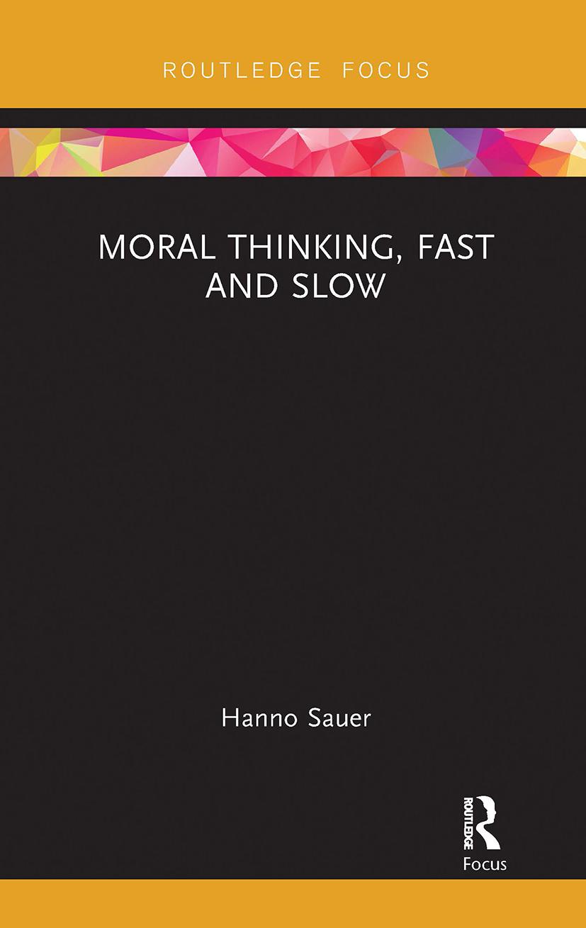 Carte Moral Thinking, Fast and Slow Sauer