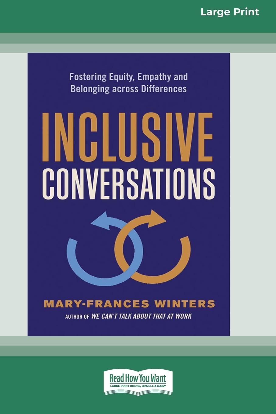 Knjiga Inclusive Conversations Mary-Frances Winters