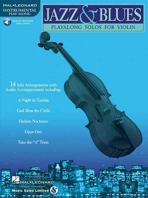 Book Jazz & Blues Play-Along Solos for Violin Bk/Online Audio [With] 