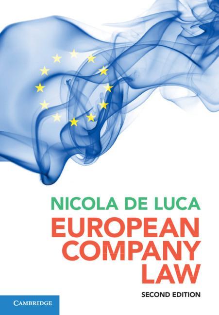 Książka European Company Law NICOLA DE LUCA