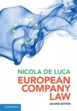 Книга European Company Law NICOLA DE LUCA