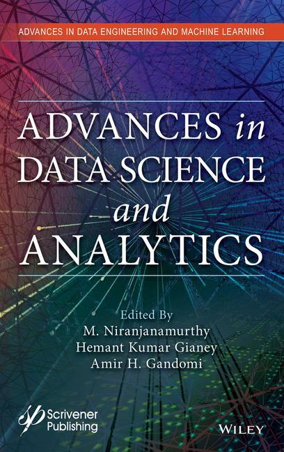 Knjiga Advances in Data Science and Analytics: Concepts a nd Paradigms M. Niranjanamurthy