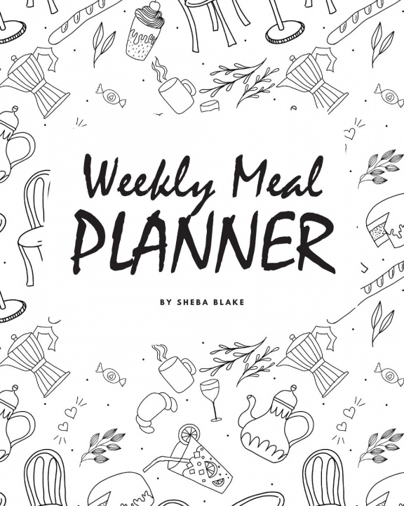 Carte Weekly Meal Planner (8x10 Softcover Log Book / Tracker / Planner) 