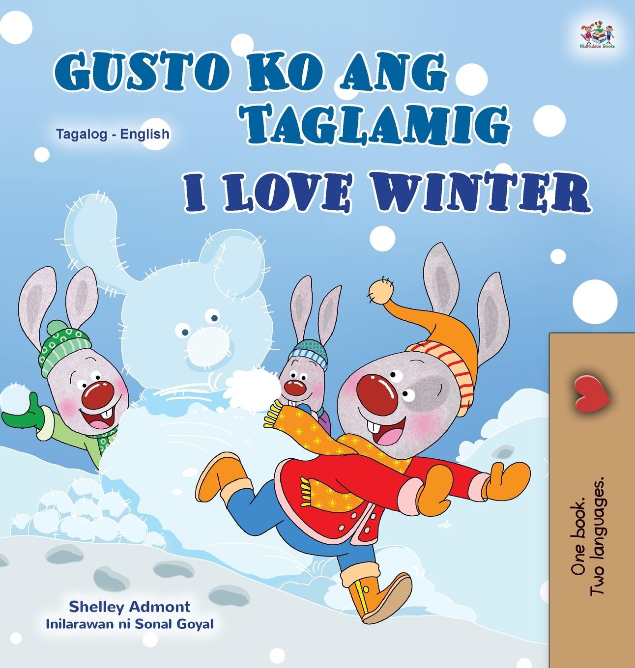 Kniha I Love Winter (Tagalog English Bilingual Book for Kids) Kidkiddos Books