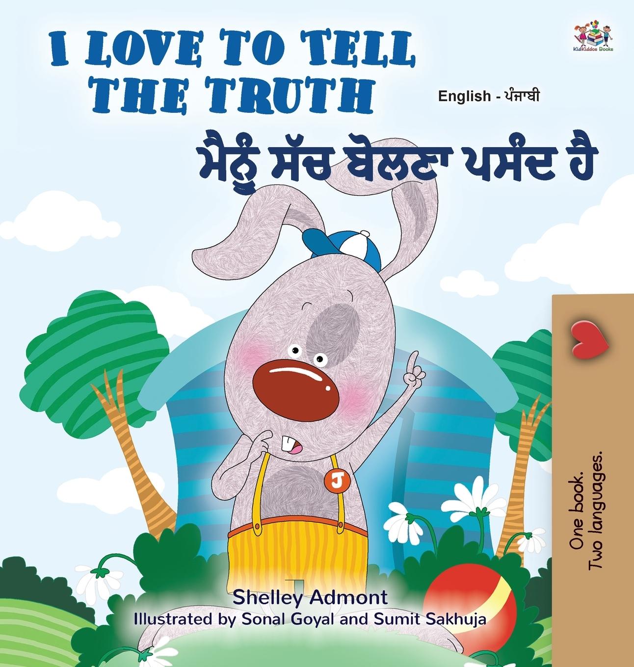 Kniha I Love to Tell the Truth (English Punjabi Bilingual Children's Book - Gurmukhi) Kidkiddos Books