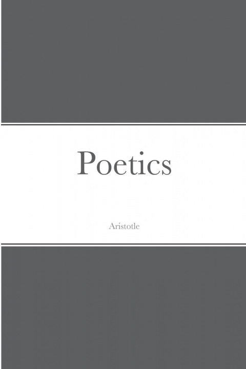 Knjiga Poetics Aristotle