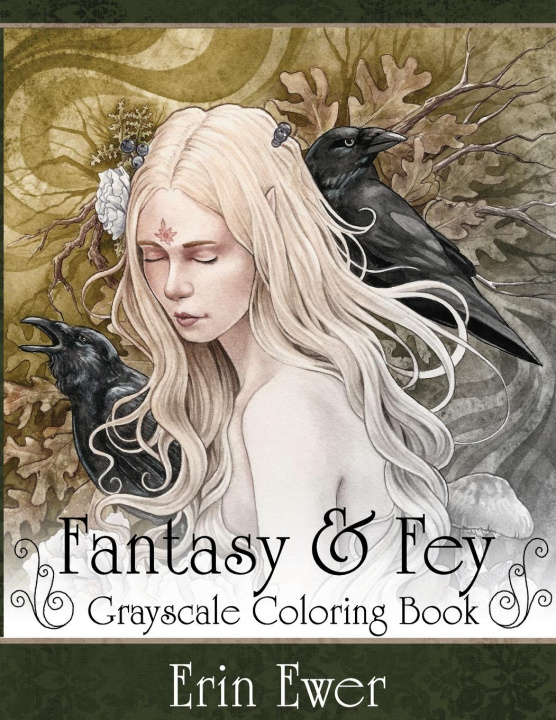 Carte Fantasy and Fay Coloring Book 