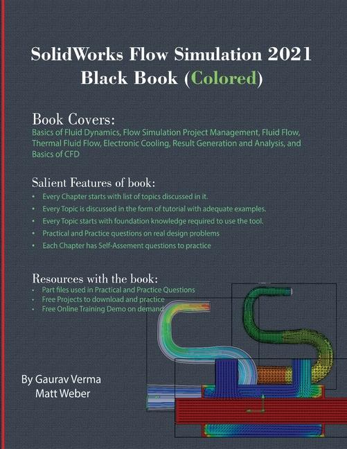 Kniha SolidWorks Flow Simulation 2021 Black Book (Colored) GAURAV VERMA