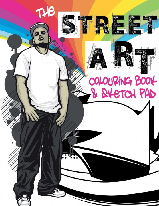 Kniha Street Art Colouring Book & Sketch Pad Christina Rose