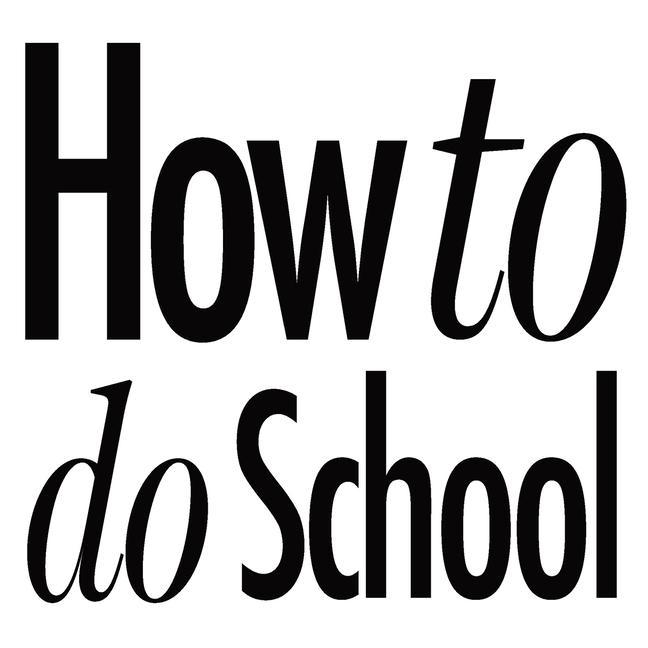 Kniha How to do School CHRIS WORTH