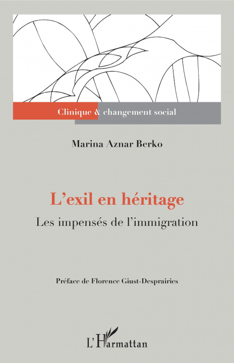 Livro L'exil en héritage Florence Giust-Desprairies