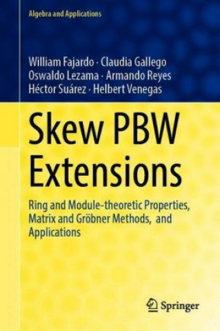 Knjiga Skew PBW Extensions Claudia Gallego
