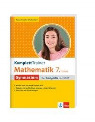 Książka KomplettTrainer Gymnasium Mathematik 7. Klasse 