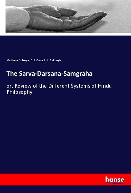 Knjiga Sarva-Darsana-Samgraha E. B. Cowell