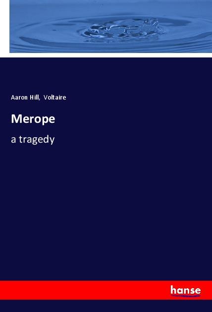 Knjiga Merope Voltaire