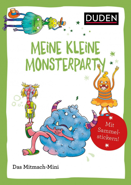 Kniha Duden Minis (Band 44) - Meine kleine Monsterparty / VE3 Uwe Pahnke