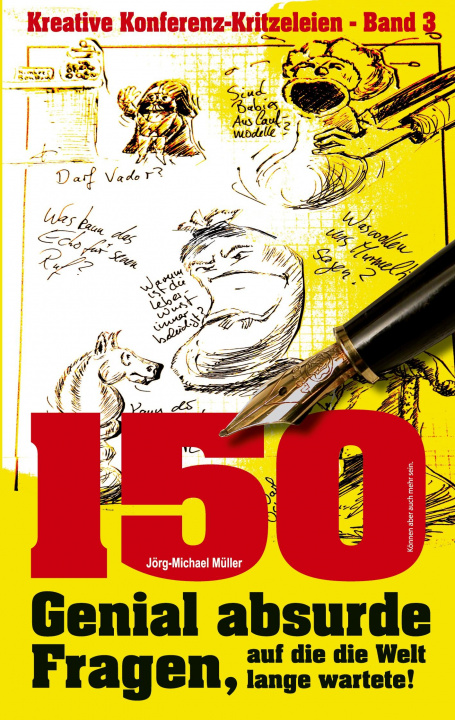 Kniha 150 genial absurde Fragen 