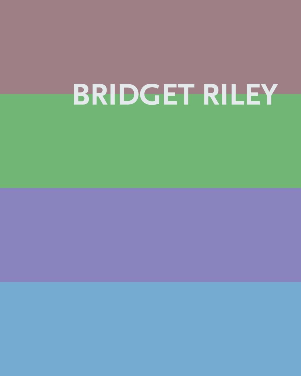 Carte Bridget Riley Éric de Chassey