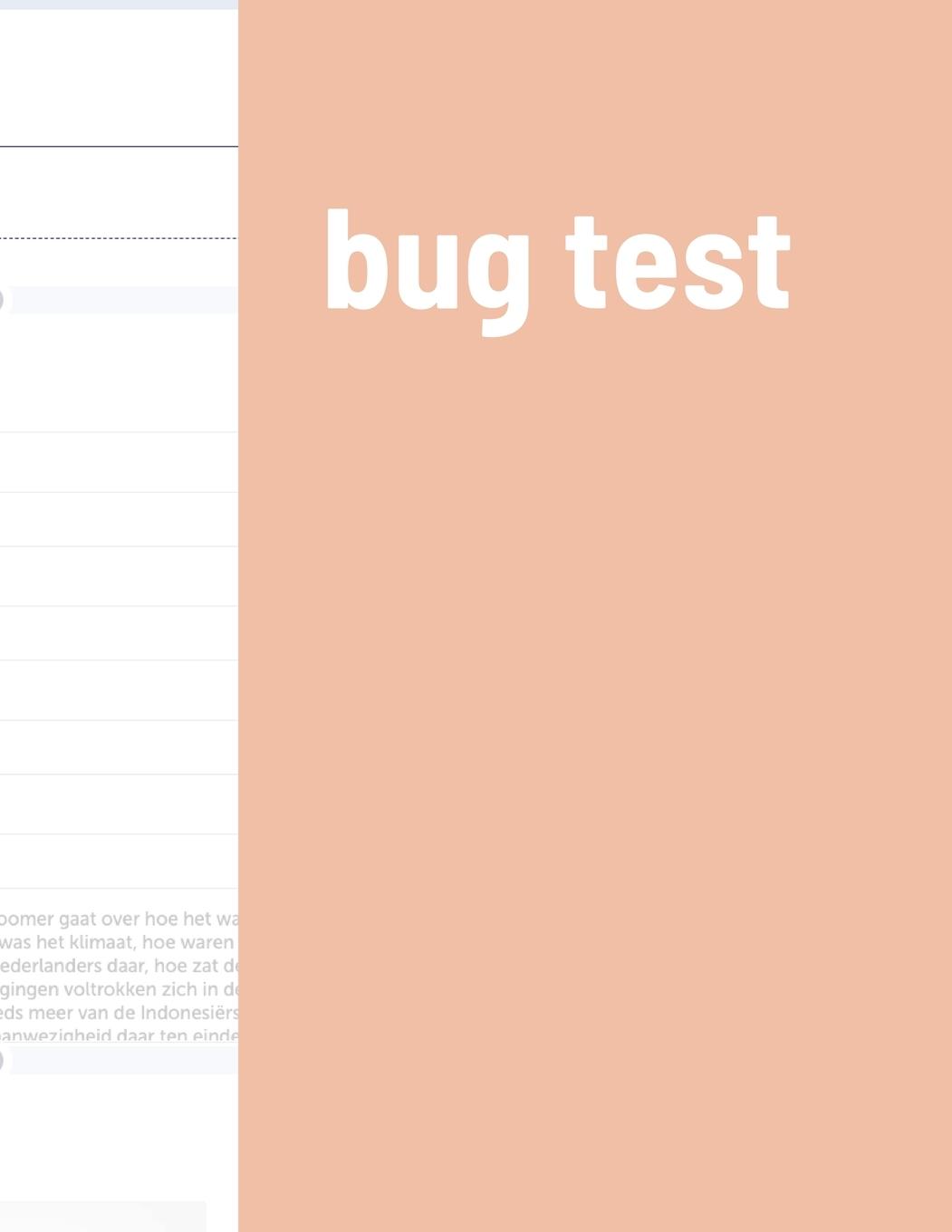 Könyv bug test Julia D