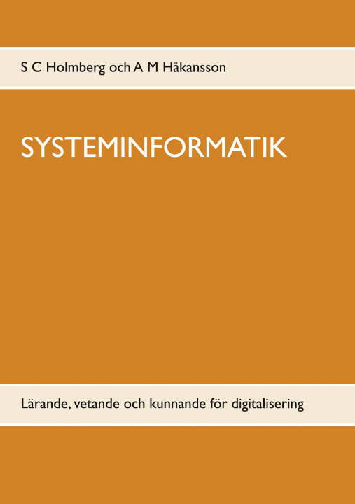 Kniha Systeminformatik A M H?kansson
