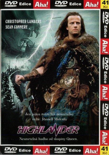 Video Highlander - DVD pošeta 